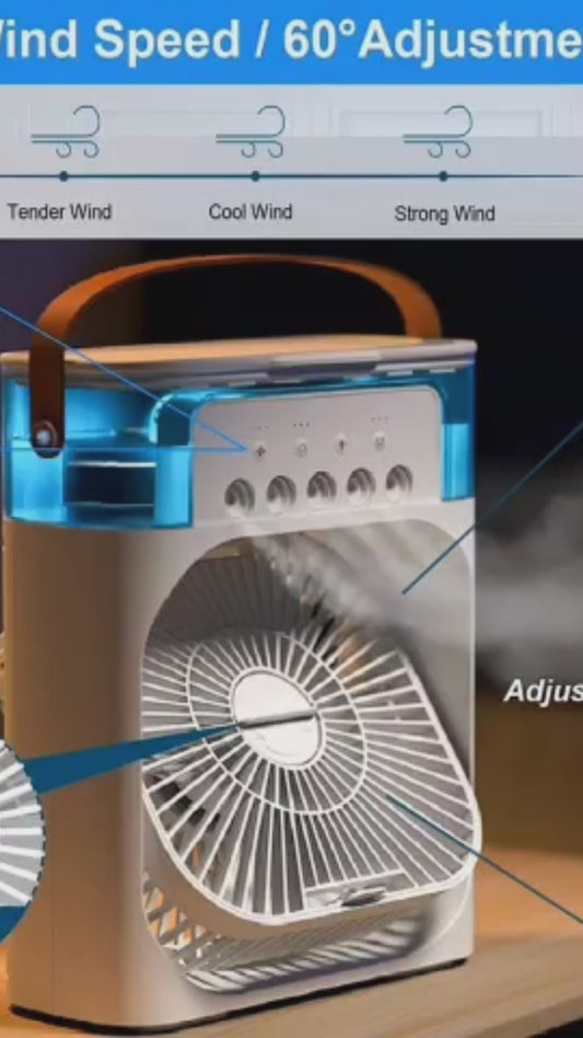 ❄️ Mini Portable Air Cooler Fan ❄️